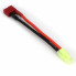 Кабель-переходник Mini Tamiya T connector / Коннектор T-разъем на mini-tamiya 100мм (female/мама)