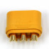 Коннектор силовой MR60 (male/папа)