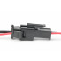 Кабель с разъемом JST SM 2.54мм 2pin 20см. (male/папа) 