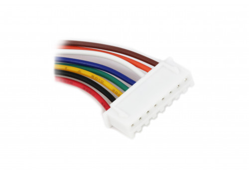 Кабель с разъемом JST XH 2.54мм 8pin 30см. / 1 шт. 