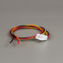 Разъем JST XH 3pin 2.54мм (female/мама) с кабелем 30см. 
