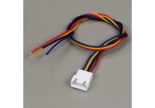 Разъем JST XH 4pin 2.54мм (female/мама) с кабелем 30см.
