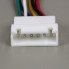 Разъем JST XH 6pin 2.54мм (female/мама) с кабелем 30см.