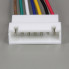 Разъем JST XH 7pin 2.54мм (female/мама) с кабелем 30см.