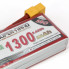 Аккумулятор LiPo 2S 1300mAh 25C (NXE) 7.4В мягкий корпус, разъём XT60