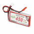 Аккумулятор LiPo 2S 450mAh 25C (NXE) 7.4В мягкий корпус, разъём JST