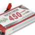 Аккумулятор LiPo 2S 450mAh 25C (NXE) 7.4В мягкий корпус, разъём JST