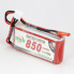 Аккумулятор LiPo 2S 850mAh 25C (NXE) 7.4В мягкий корпус, разъём JST