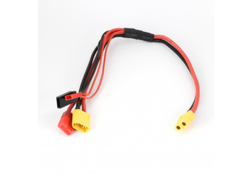 Кабель-мульти переходник XT60 (F) - XT60 (M), JST, T-Plug, JR (futaba)