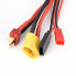 Кабель-мульти переходник XT60 (F) - XT60 (M), JST, T-Plug, JR (futaba)