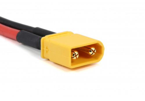 Кабель с разъемом XT30U (M) (папа) (Amass) 10см.