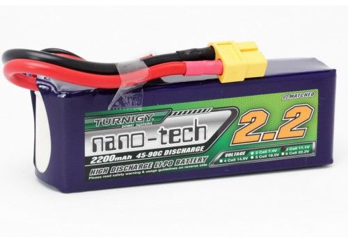 Turnigy nano-tech 2200mah 3S 45~90C