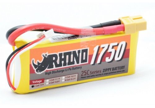 Rhino 1750mAh 2S1P 25C